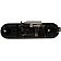 Help! By Dorman Exterior Door Handle - Plastic Black Single - 80650