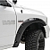 Paramount Automotive Fender Flare - Black ABS Plastic Black Set Of 4 - 580602