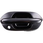 Help! By Dorman Exterior Door Handle - Plastic Black Single - 82255