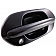 Help! By Dorman Exterior Door Handle - Plastic Black Single - 82255
