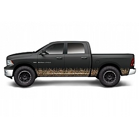 MOSSY OAK Vehicle Wrap Graphics - Rocker Panel Mossy Oak Duck Blind Pattern - 10010MB