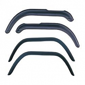 Omix-Ada Fender Flare - Black Thermoplastic Set Of 4 - 1160401