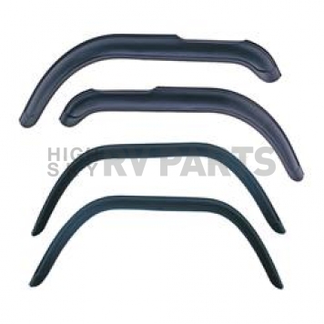 Omix-Ada Fender Flare - Black Thermoplastic Set Of 4 - 1160401