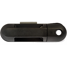 Help! By Dorman Exterior Door Handle - Plastic Black Single - 80652