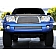 T-Rex Truck Products Grille Insert - Horizontal Bar Rectangular Polished Aluminum - 20937