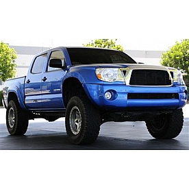 T-Rex Truck Products Grille Insert - Horizontal Bar Rectangular Black Powder Coated Aluminum - 20937B