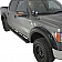 Paramount Automotive Fender Flare - Black ABS Plastic Black Set Of 4 - 580405