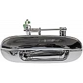 Help! By Dorman Exterior Door Handle - Plastic Silver Single - 91147