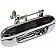 Help! By Dorman Exterior Door Handle - Plastic Silver Single - 91147