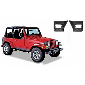 Bushwacker Body Corner Guard - Thermoplastic Polyolefin Textured Set Of 2 - 14007