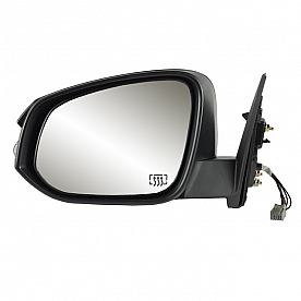 K-Source Exterior Mirror Electric OEM Black Single - 70186T