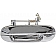 Help! By Dorman Exterior Door Handle - Plastic Silver Single - 91148