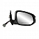 K-Source Exterior Mirror Electric OEM Black Single - 70187T