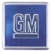 Goodmark Industries Decal - GM Logo - Blue - CX453681