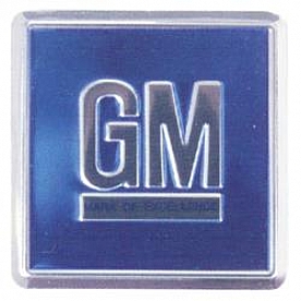 Goodmark Industries Decal - GM Logo - Blue - CX453681