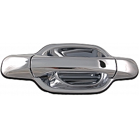 Help! By Dorman Exterior Door Handle - Plastic Silver Single - 91155