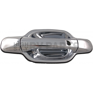Help! By Dorman Exterior Door Handle - Plastic Silver Single - 91155