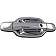 Help! By Dorman Exterior Door Handle - Plastic Silver Single - 91155