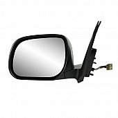 K-Source Exterior Mirror Electric OEM Black Single - 70192T