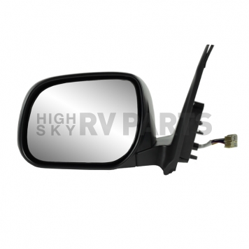 K-Source Exterior Mirror Electric OEM Black Single - 70192T