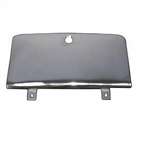 Rugged Ridge Glove Box Door - Silver Stainless Steel Polished - 1112501