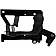 Help! By Dorman Interior Door Handle - Lever OEM Black Single - 81165