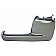 Help! By Dorman Interior Door Handle - Lever Plastic Silver Single - 82172
