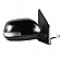 K-Source Exterior Mirror Electric OEM Black Single - 70195T