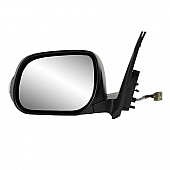 K-Source Exterior Mirror Electric OEM Black Single - 70196T