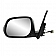 K-Source Exterior Mirror Electric OEM Black Single - 70196T