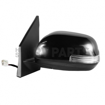 K-Source Exterior Mirror Electric OEM Black Single - 70196T-1