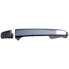 Help! By Dorman Exterior Door Handle - Plastic Silver Single - 81167