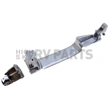 Help! By Dorman Exterior Door Handle - Plastic Silver Single - 81167-2