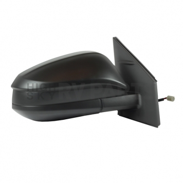 K-Source Exterior Mirror Electric OEM Black Single - 70197T-1