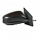 K-Source Exterior Mirror Electric OEM Black Single - 70197T