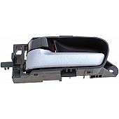 Help! By Dorman Interior Door Handle - Plastic Black Housing With Silver Lever Single - 83855
