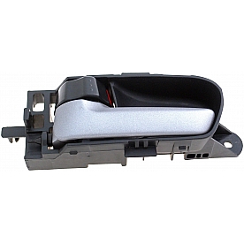 Help! By Dorman Interior Door Handle - Plastic Black Housing With Silver Lever Single - 83855