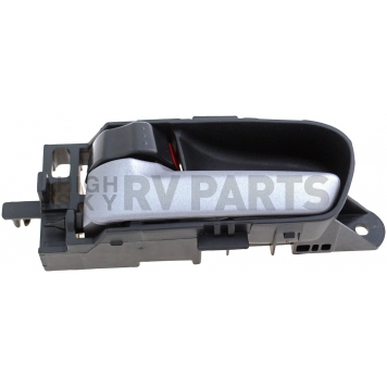 Help! By Dorman Interior Door Handle - Plastic Black Housing With Silver Lever Single - 83855
