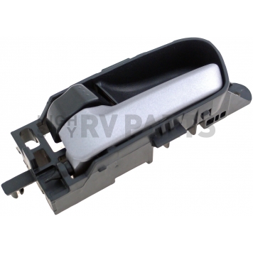 Help! By Dorman Interior Door Handle - Plastic Black Housing With Silver Lever Single - 83855-2