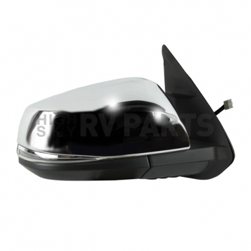 K-Source Exterior Mirror Electric OEM Black Single - 70221T-1