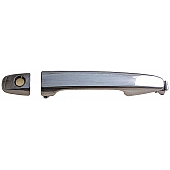 Help! By Dorman Exterior Door Handle - Plastic Silver Single - 81169