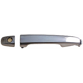 Help! By Dorman Exterior Door Handle - Plastic Silver Single - 81169