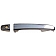 Help! By Dorman Exterior Door Handle - Plastic Silver Single - 81169