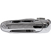 Help! By Dorman Exterior Door Handle - Plastic Silver Single - 91022