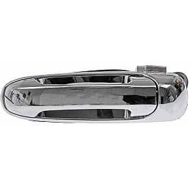 Help! By Dorman Exterior Door Handle - Plastic Silver Single - 91022