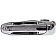 Help! By Dorman Exterior Door Handle - Plastic Silver Single - 91022