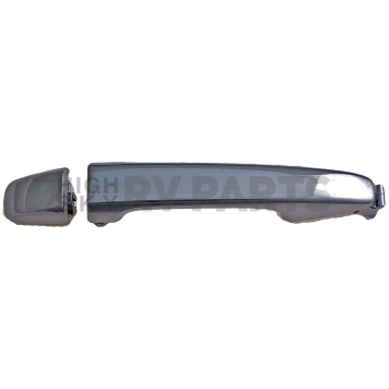 Help! By Dorman Exterior Door Handle - Plastic Silver/ Black Single - 81170