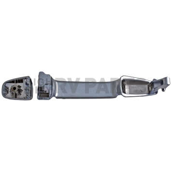 Help! By Dorman Exterior Door Handle - Plastic Silver/ Black Single - 81170-1