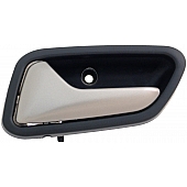 Help! By Dorman Interior Door Handle - Plastic Black Housing With Silver Lever Single - 83859
