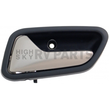 Help! By Dorman Interior Door Handle - Plastic Black Housing With Silver Lever Single - 83859